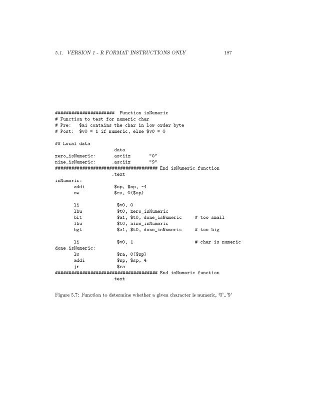 Computer Organization with MIPS - Page 187
